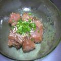 Leone0815's cooksnap of when they made ★ ポキ ★ハワイの漬けマグロ.