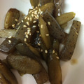 H♡S's cooksnap of when they made ごぼうとこんにゃく炒め煮(⌒‐⌒).