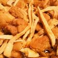 ☆☆いるかー's cooksnap of when they made 鶏もも肉とエリンギの甘酢炒め.