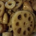 ままかね's cooksnap of when they made 鶏肉とレンコンの甘辛炒め.