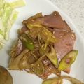 どんまま's cooksnap of when they made おつまみに◎切り落とし焼豚のピリ辛和え物.