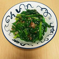 ピーナッツ子♪'s cooksnap of when they made 簡単我が家のほうれん草ゴマ和え.