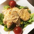 みゆぱんだ♪'s cooksnap of when they made フライパンひとつdeむね肉がうまい鶏マヨ.