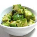 スージー＆ジル's cooksnap of when they made 簡単おつまみに！　アボカドにんにく炒め.