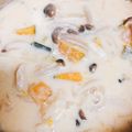 りんくれん's cooksnap of when they made かぼちゃとしめじの豆乳みそスープ.