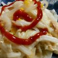 こんがらｶﾞｰﾘｯｸ's cooksnap of when they made 白菜茎の味噌マヨチーズ焼き.