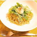 em_0000's cooksnap of when they made ノンオイル！ツナと水菜の和風パスタ☆.