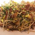 ヘルシーもん's cooksnap of when they made 鶏皮ともやしのニンニクポン酢炒め(節約).