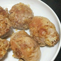 Mm08's cooksnap of when they made 肉巻きおにぎり。焼肉のたれで簡単！.