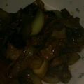 ♥ミルクティ♥'s cooksnap of when they made 豚肉と玉ねぎの甘酢ピリ辛炒め.