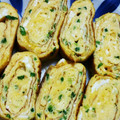 なつこ816's cooksnap of when they made マヨチーズとネギの卵焼き♡.