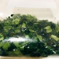 コイナリ's cooksnap of when they made やみつき〜。美味しい大根の葉の漬物！.