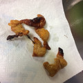 クックT452WL☆'s cooksnap of when they made 簡単！！トースターで手作り鶏皮の焼き鳥♪.