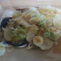 クック6I9M2I☆'s cooksnap of when they made 電子レンジだけで！アジのねぎ蒸し.