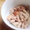 hicopo's cooksnap of when they made あと一品に♡ささみの梅ハチミツ和え.