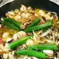 ☆ＭacoＬy's cooksnap of when they made タコと魚介のアヒージョ　秋なすの会.