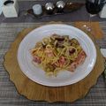 melmarilyn's cooksnap of when they made オッサンの和風ペペロンチーノ.