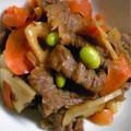 ゆかぽんたん's cooksnap of when they made 牛肉と蓮根の甘辛炒め.