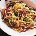 mey4410's cooksnap of when they made 水菜とツナの梅風味パスタ.