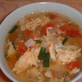 Jock's cooksnap of when they made ☆完熟トマトと卵のスープ.