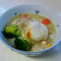 taako1552's cooksnap of when they made ひとりランチに☆おもち入りシチュー.
