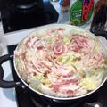 fongyiliu's cooksnap of when they made 塩糀de白菜と豚肉の重ね蒸し鍋.