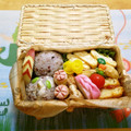 komutatata's cooksnap of when they made 残った天ぷら衣で玉ねぎのかき揚げ.