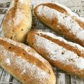 おはなすき's cooksnap of when they made ゴマとくるみのパン･･･イーストのパン.