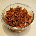 ちぽ☆むー's cooksnap of when they made 簡単☆肉味噌(麻婆肉).