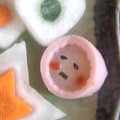 ななこ２２'s cooksnap of when they made お弁当おかず★型抜きのだるま串♬♪.