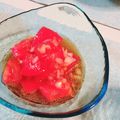 ＊REK＊'s cooksnap of when they made シンプルで美味しい◇トマトサラダ.