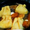 ふじゆみ2012's cooksnap of when they made おでんや煮物に♪　手作り★もち巾着.