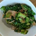 ちぃちゃんの新米ママ's cooksnap of when they made 小松菜とベーコンのバター醤油炒め.