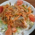 korine's cooksnap of when they made 鮭の南蛮漬けどんぶり。.