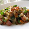 ちばたま's cooksnap of when they made きのこと野菜のにんにく大葉いため.