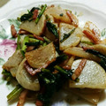 hiyoco?'s cooksnap of when they made かぶマヨ炒め.