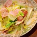 κдйд★彡's cooksnap of when they made 白菜ときのこのゴマポン風味.