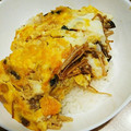 男子4兄弟＋1姫の母's cooksnap of when they made 余ったすき焼きで卵とじ丼｡*✧.