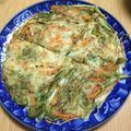 きゅーくま's cooksnap of when they made 水菜のシャキシャキチヂミ.