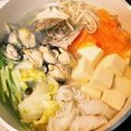 mahmican's cooksnap of when they made あっさり牡蠣鍋(o^－^o).