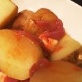 黒めんぼう's cooksnap of when they made じゃがバターとｲｶの塩から～酒の肴～.