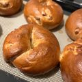 iroyukka's cooksnap of when they made くるみ入り黒糖ベーグル.