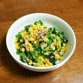 けびたろう's cooksnap of when they made ほうれん草とコーンサラダ!(^^)!.