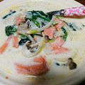 焼きたてバナナパイ's cooksnap of when they made 甘塩鮭のクリーム煮.