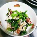 のんちゃんドットコム's cooksnap of when they made 菜の花とささみの梅わさび和え.
