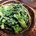 まいまいカタツムリ♡'s cooksnap of when they made 簡単＊春菊のごま和え.
