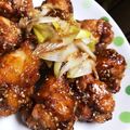 はな°'s cooksnap of when they made 手羽元の甘辛揚げ.