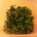 ブーケ＊'s cooksnap of when they made 簡単＊材料少＊レンジでピーマンの塩昆布.