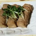 あゆみ☆キッチン's cooksnap of when they made 高野豆腐の豚肉巻き.