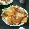 kohaku_01's cooksnap of when they made 春巻きの皮が余ったら♡梅・紫蘇・チーズ.